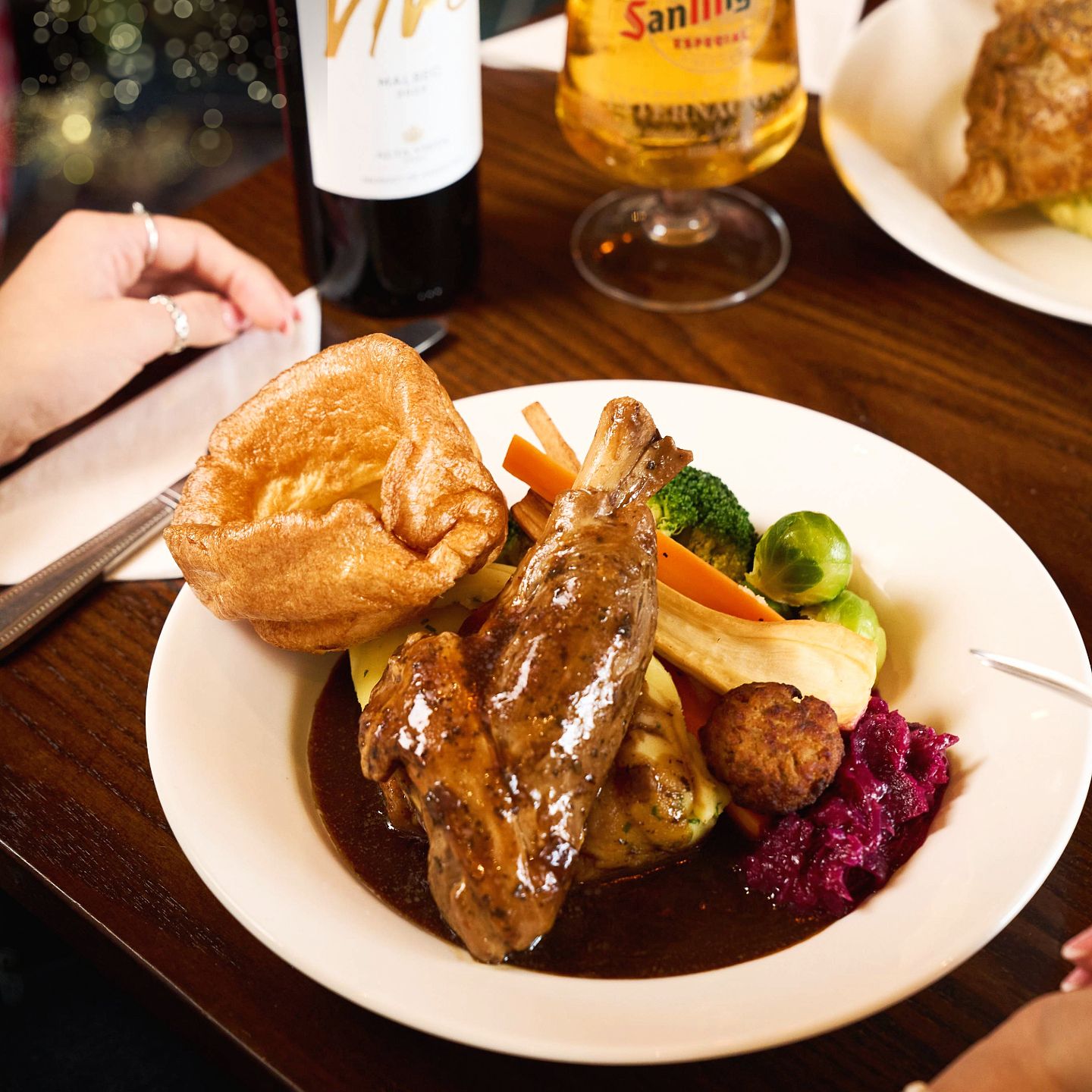Christmas Day Lunch, Dinner & Dining at The Excavator in Ambergate